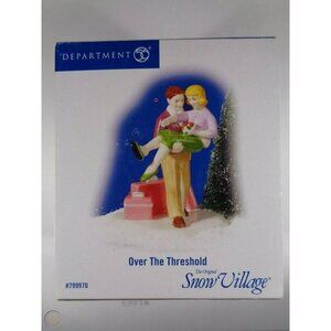 Dept 56 Snow Village - Over the Threshold